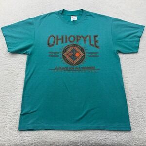 Vintage Ohiopyle Pennsylvania T Shirt 1994 Hanes Heavyweight Size Large